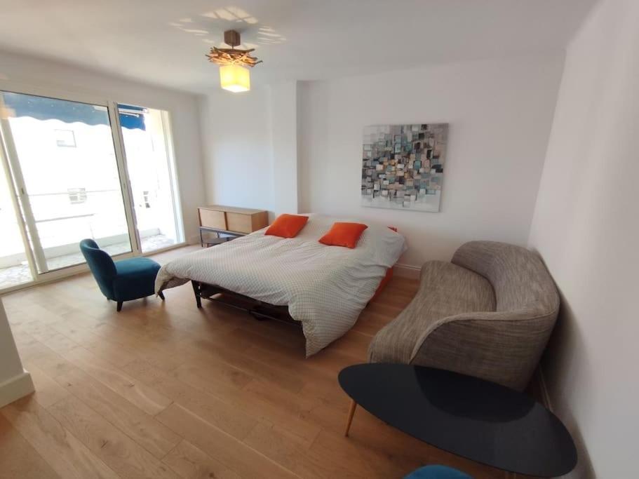 Cannes Pointe Croisette T2 Plage 2Min A Pieds 46M2 المظهر الخارجي الصورة